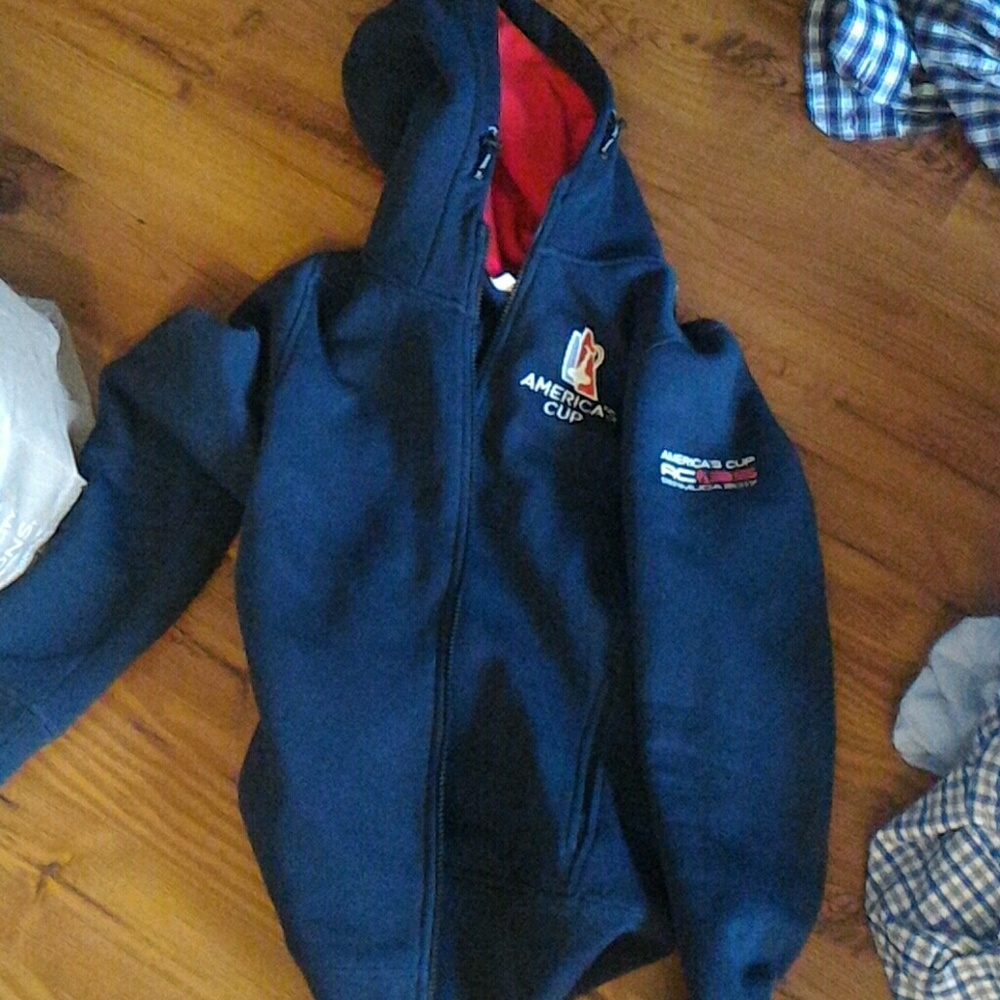 America cup Bermuda 2017 sail racing hoody jacket